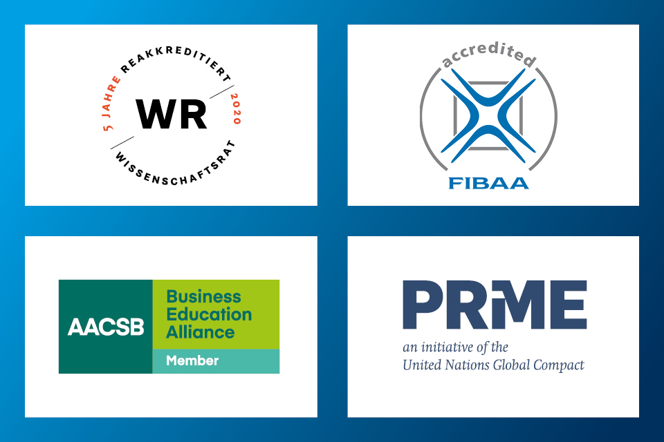 Die Akkreditierungen der Munich Business School